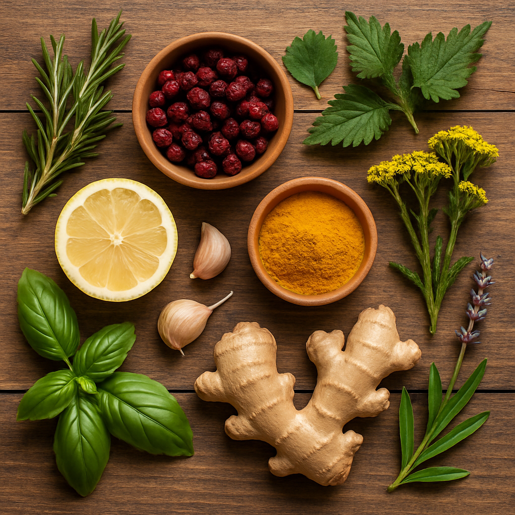 Hipertensión: Adiós Presión Alta con Remedios Naturales Efectivos ingredientes naturales