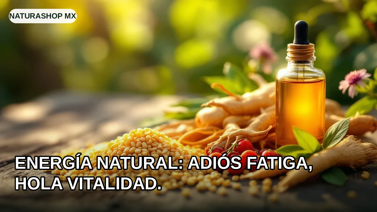 Energía natural: adiós fatiga, hola vitalidad. — apoyo natural con Raíz de maca, Ginseng siberiano, Bayas de goji, Espinacas frescas para el cansancio y fatiga crónica