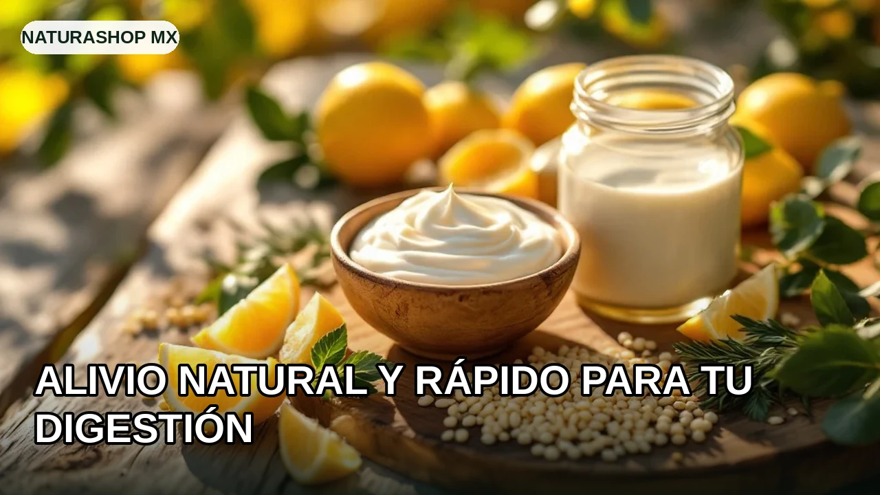 Alivio natural y rápido para tu digestión — apoyo natural con Ciruelas pasas, Semillas de lino, Yogur natural, Agua tibia con limón para el estreñimiento