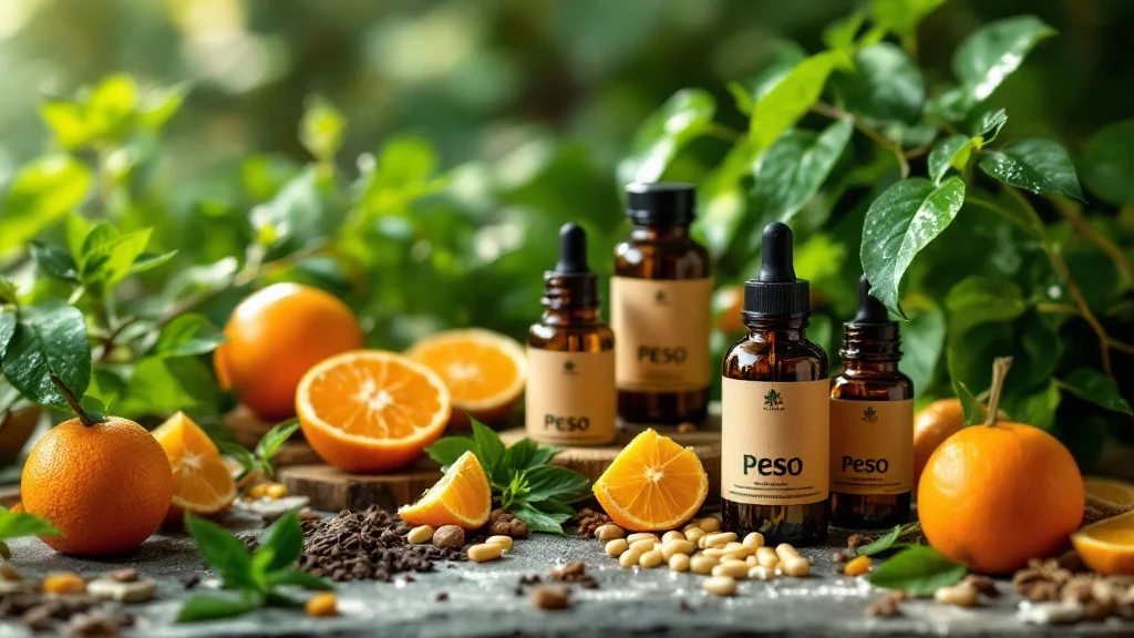 Apoyo natural con plantas y hierbas para pastillas naturales para adelgazar