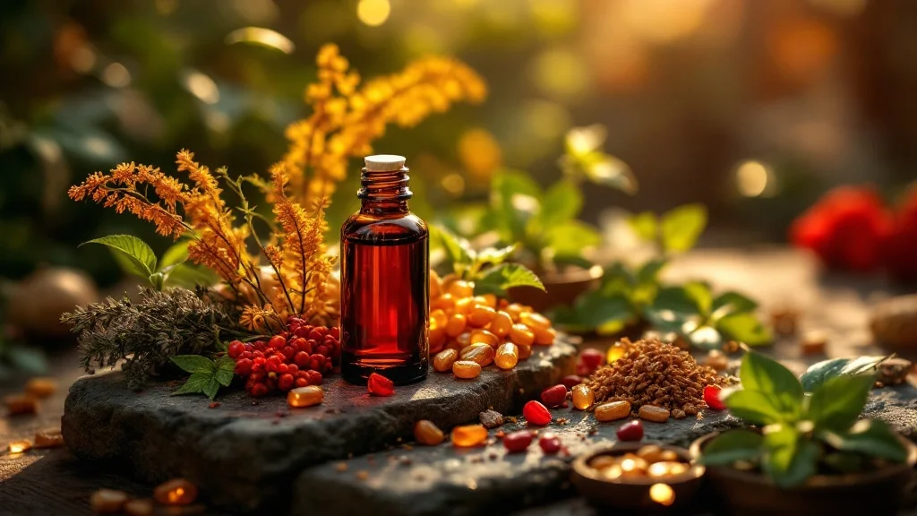 Apoyo natural con plantas y hierbas para el colesterol alto