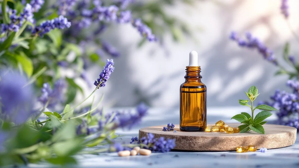 Apoyo natural con plantas y hierbas para síntomas y remedios naturales para el estrés crónico