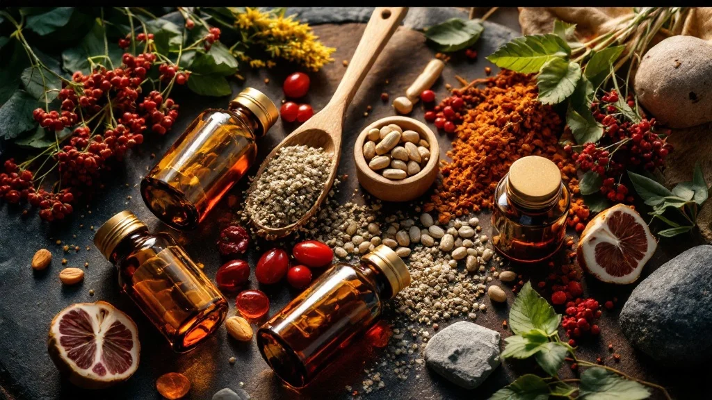 Apoyo natural con plantas y hierbas para tratamiento natural para triglicéridos altos